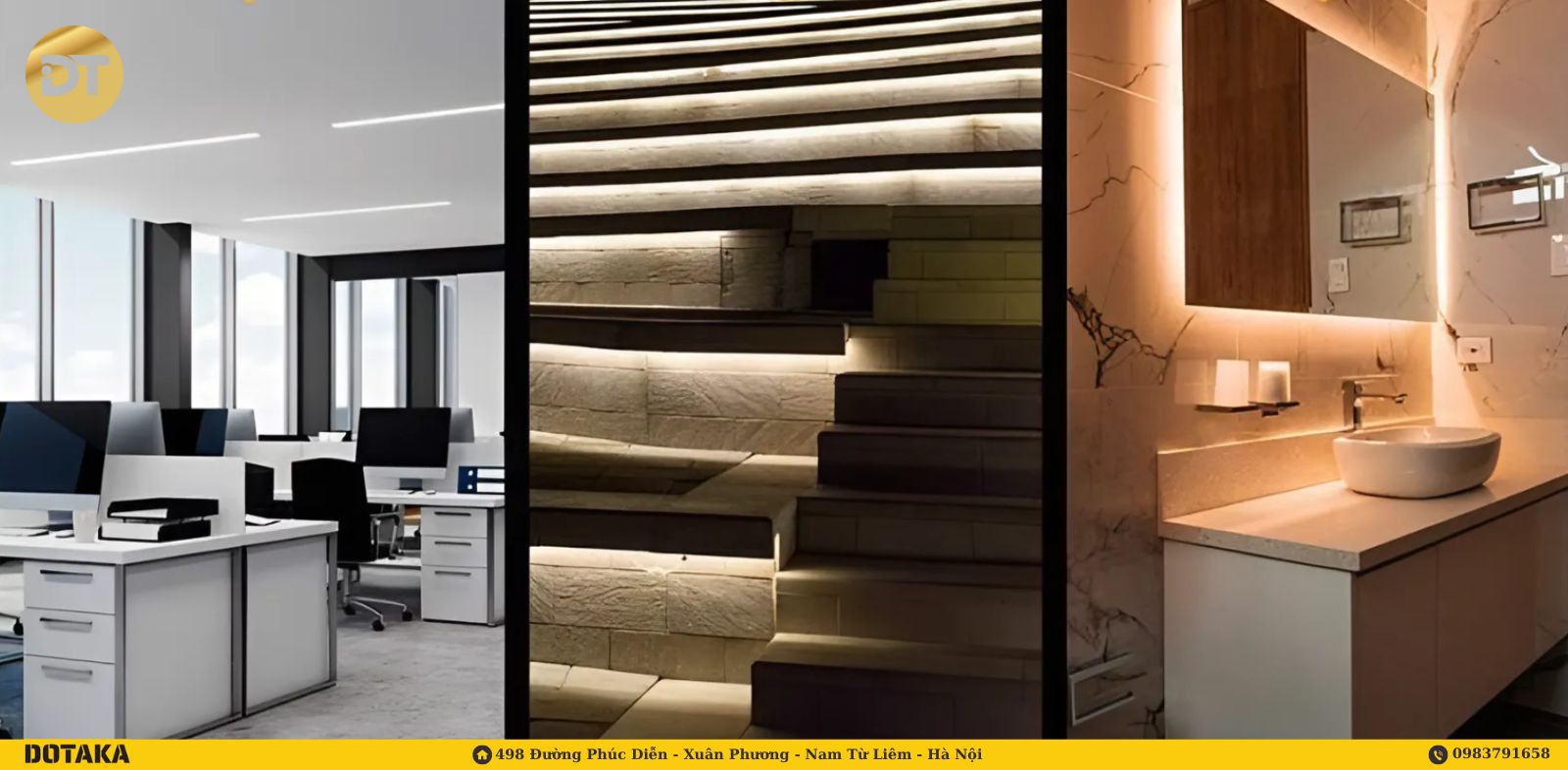 Những ứng dụng phổ biến của led dán cob