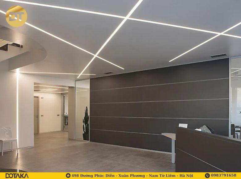 Thanh Nhôm Phào Chỉ Đèn LED